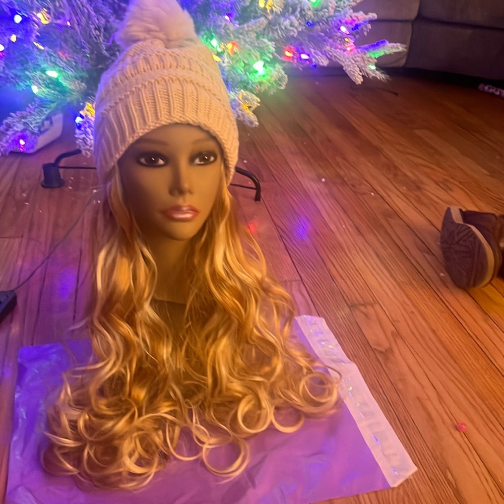 Wig with a Hat